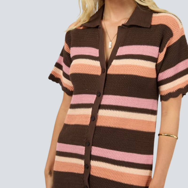 Copacabana Knit Dress Stripe