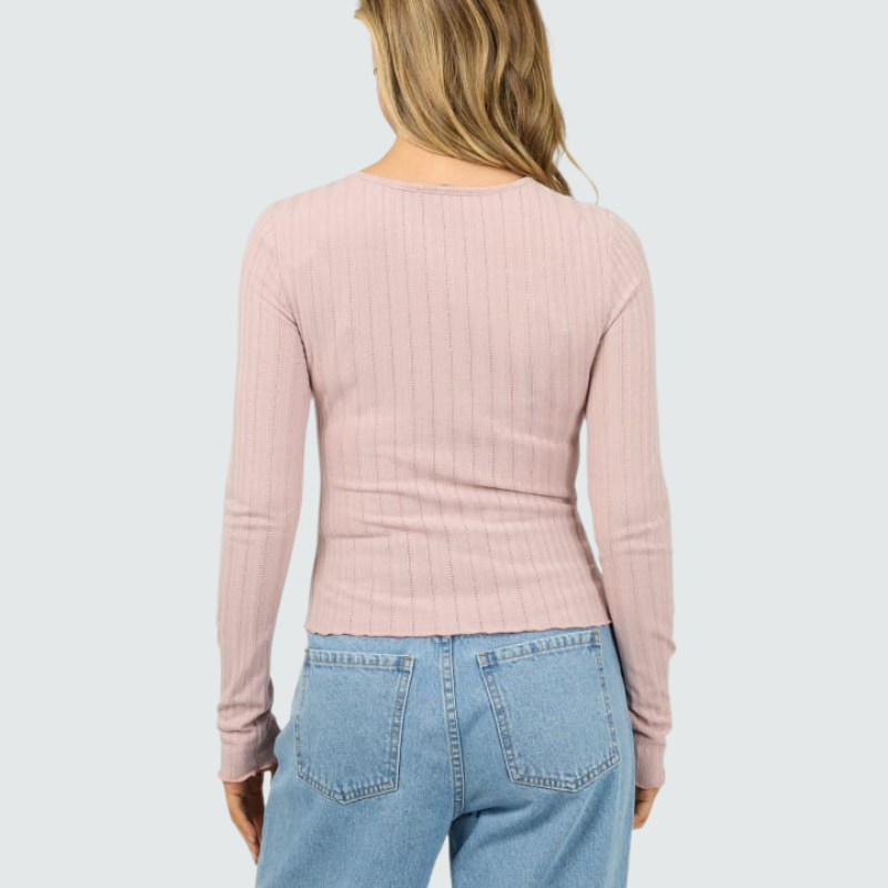 Tarni Knit Top - Fawn