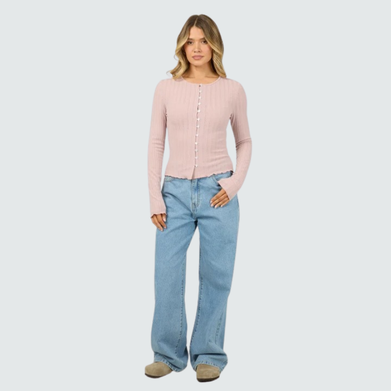 Tarni Knit Top - Fawn