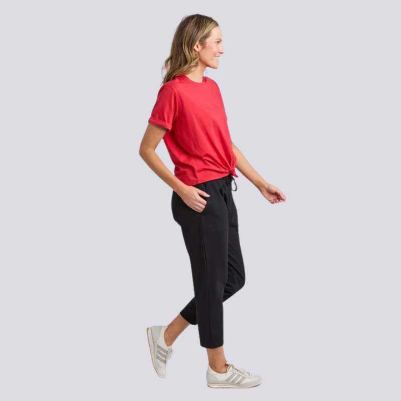 Knot s/s Tee - Cranberry