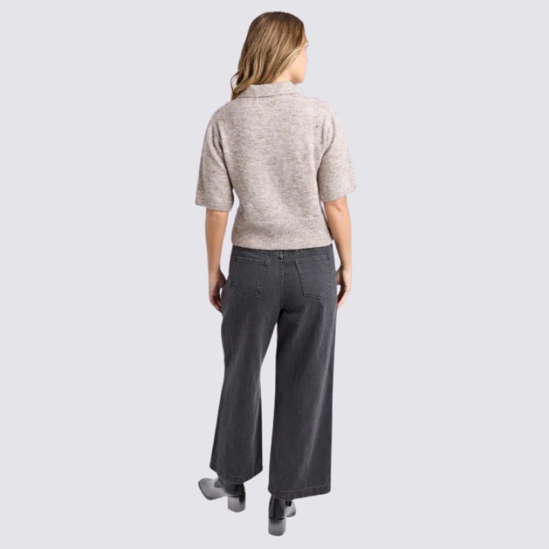 Fernie Button Knit Oatmeal