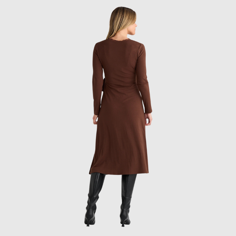 Brigitte Wrap Dress