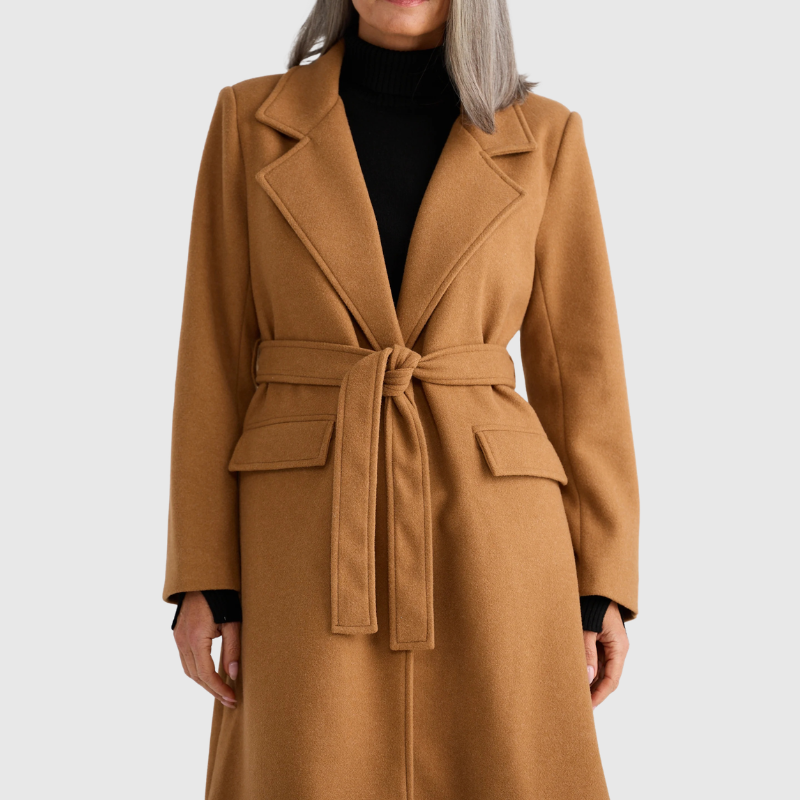Julieanne Coat Camel