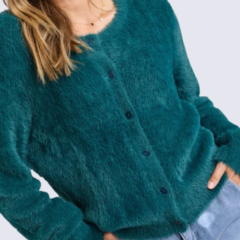 Paris Cardigan Teal
