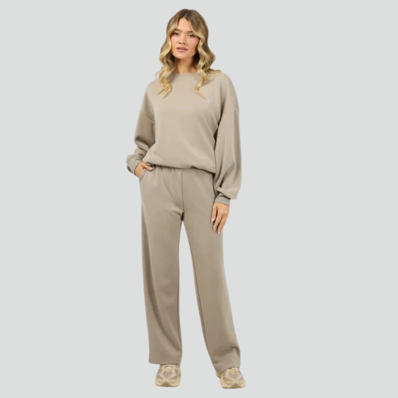 Luxe Active Box Crew Stone