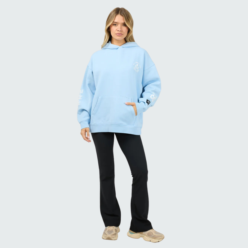 Serene Relaxed Hoodie Blue