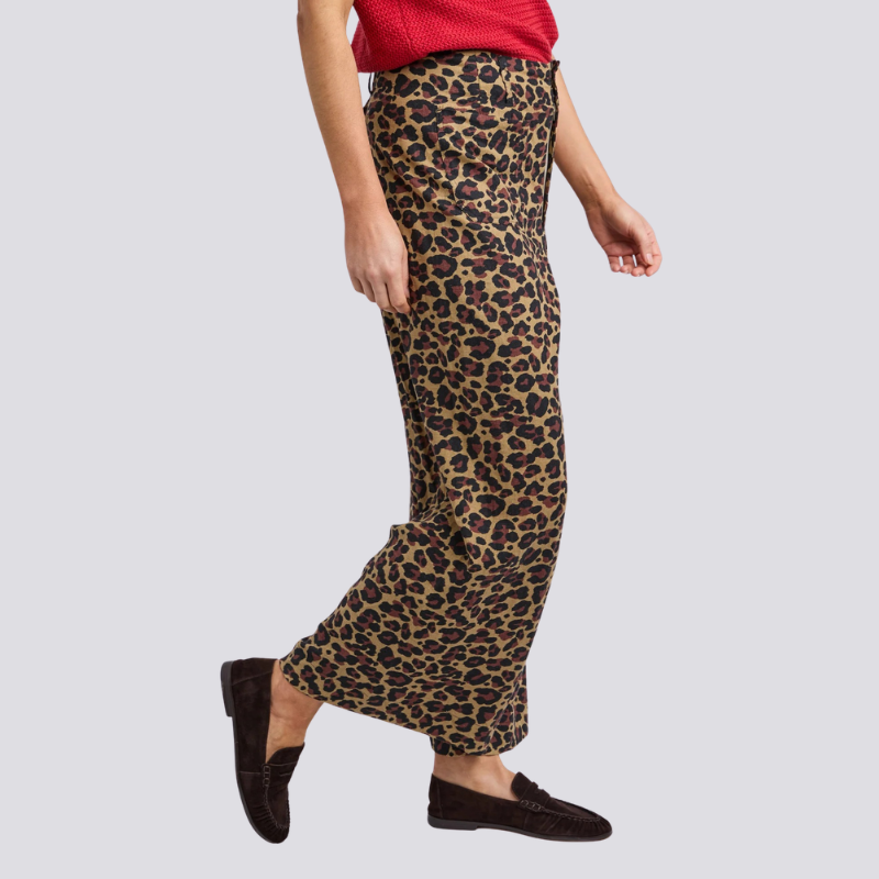 Saskia Pant Animal Print