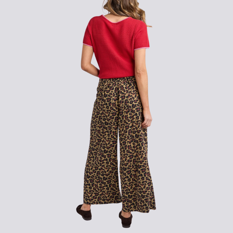 Saskia Pant Animal Print