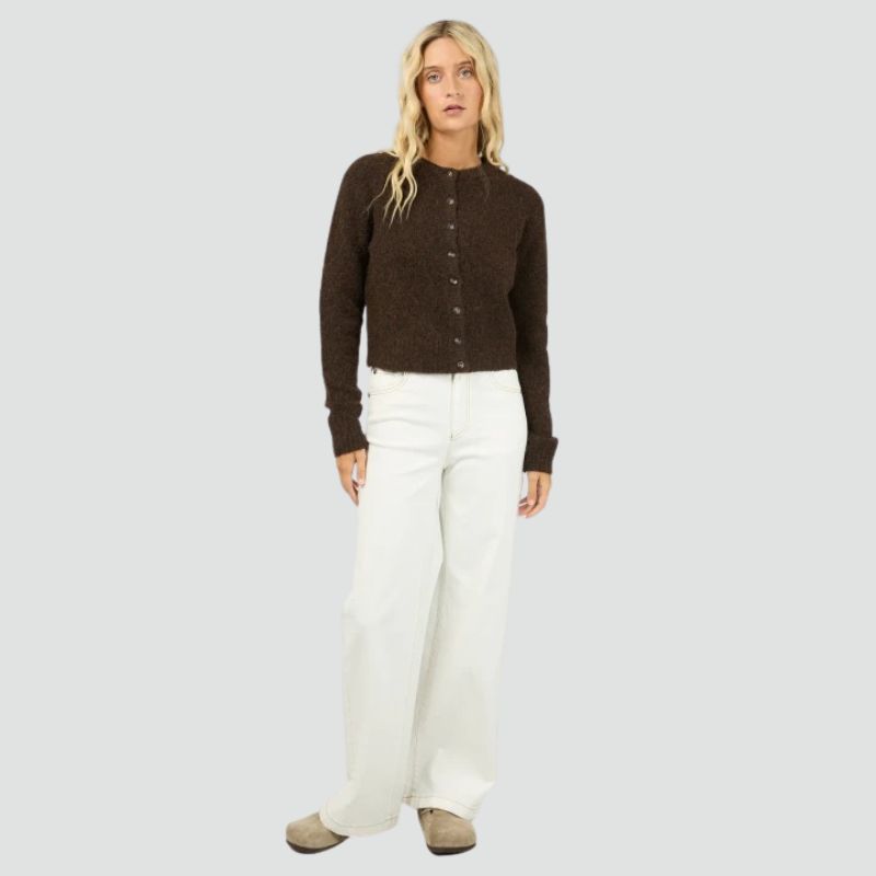 Bayside Cardigan Brown