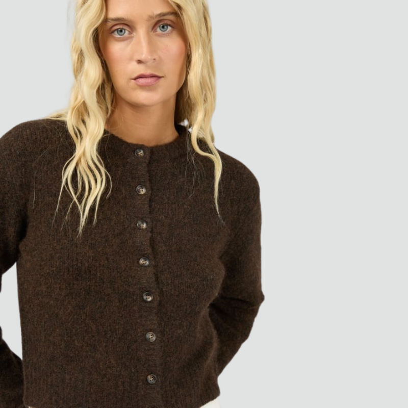 Bayside Cardigan Brown