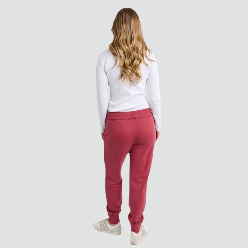 Simplified Track Pant Rust