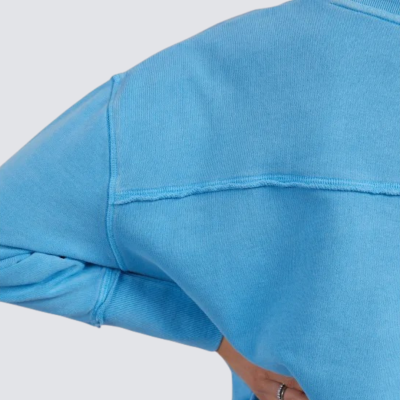 Simplified Crew Bright Blue