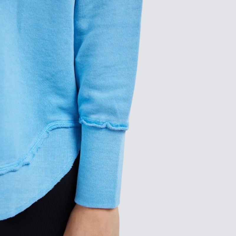 Simplified Crew Bright Blue