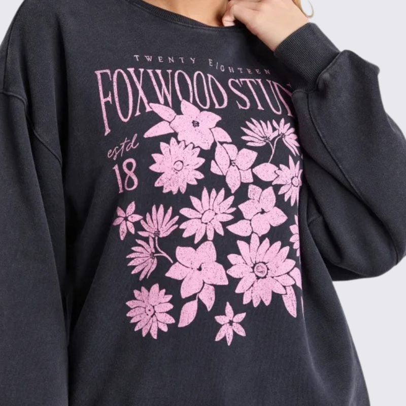 Floret Crew Black