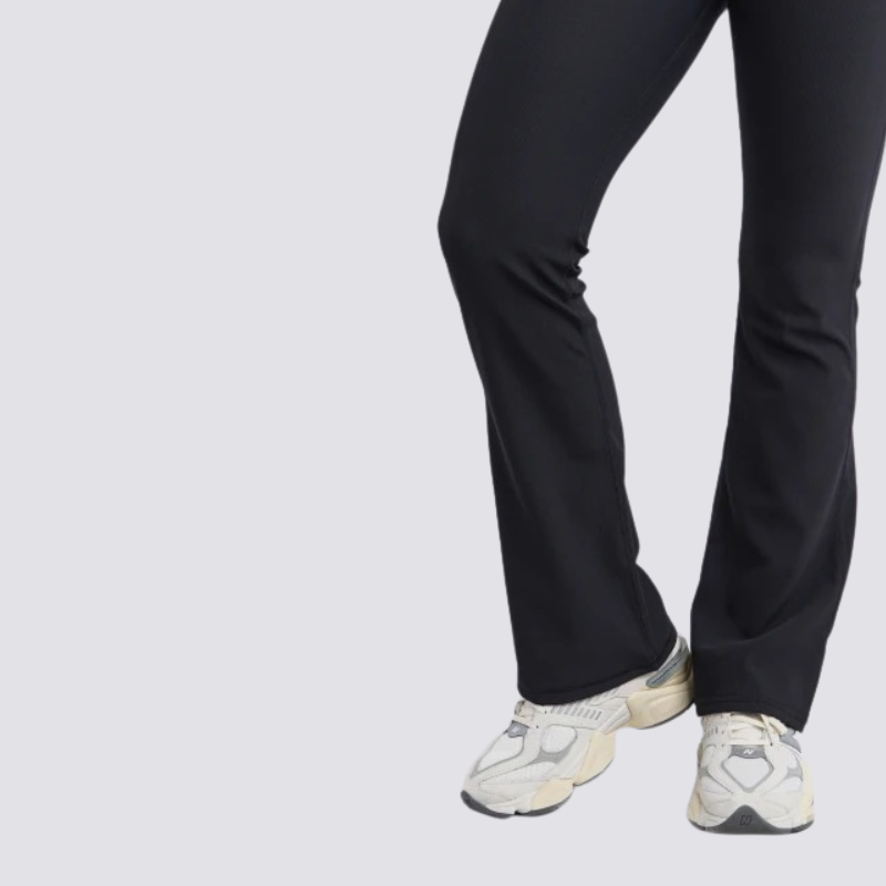Luxe Rib Pant Black
