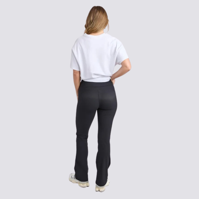 Luxe Rib Pant Black