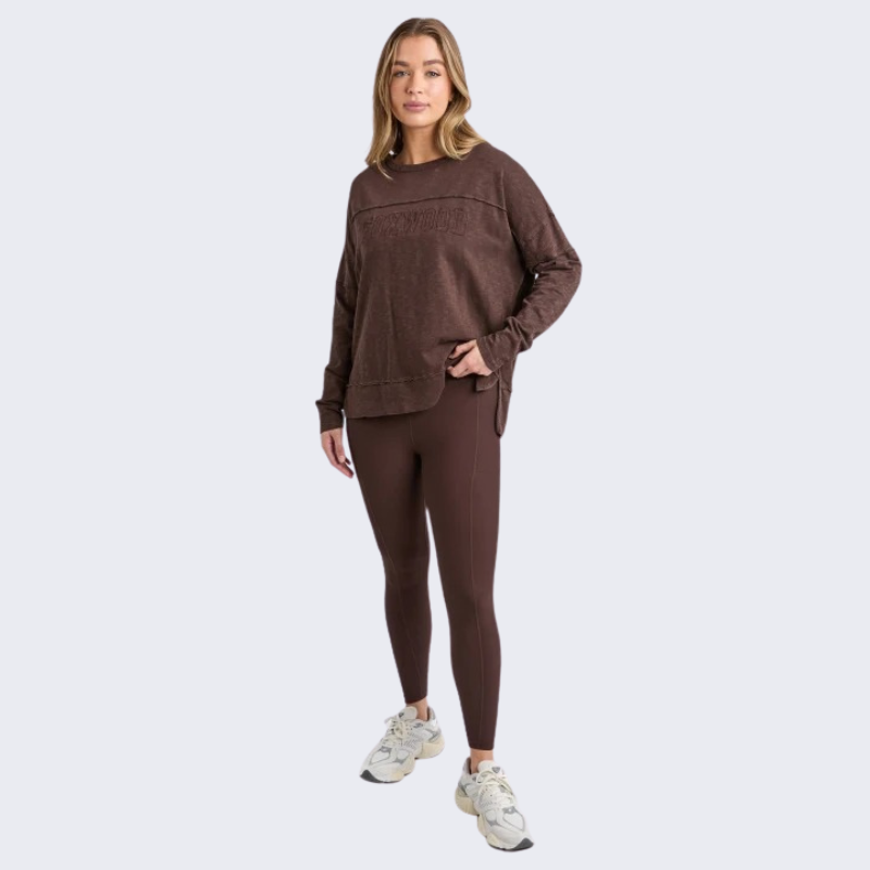 Throw On Tee Coffee