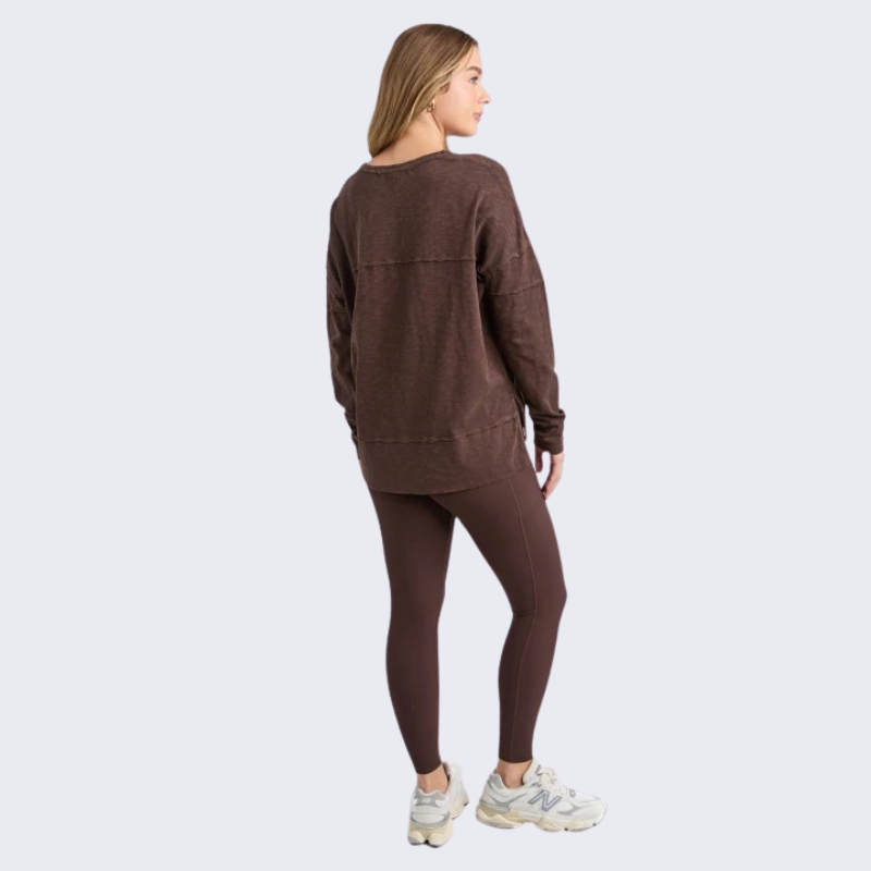 Throw On Tee Coffee