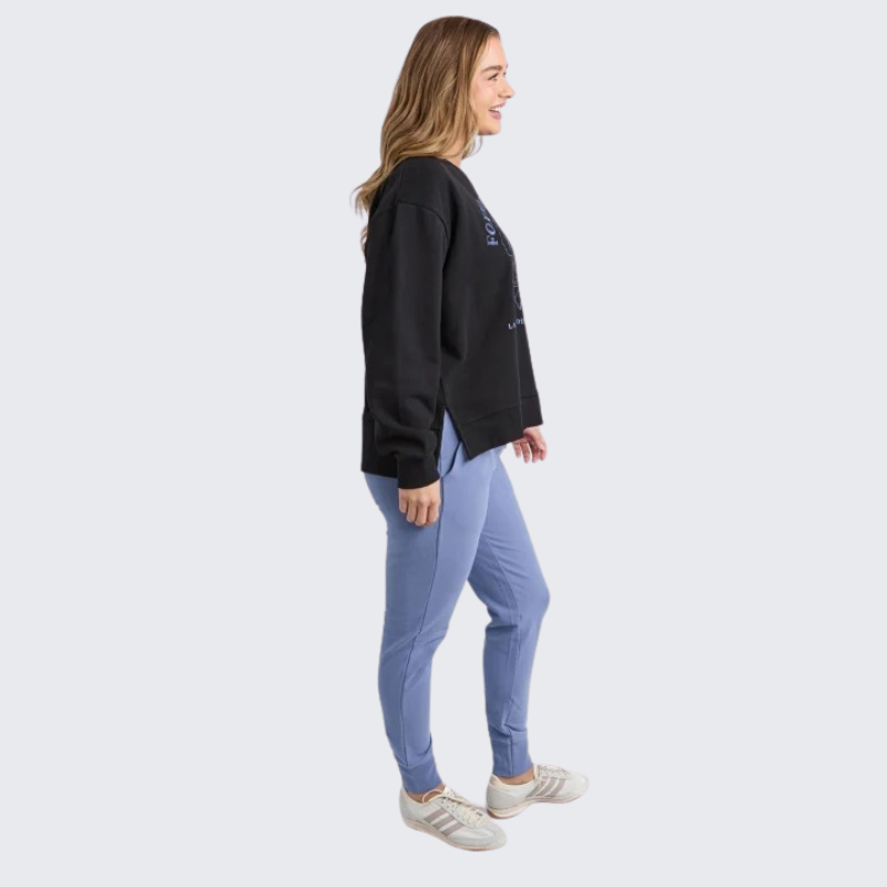 La Fleur Crew Black