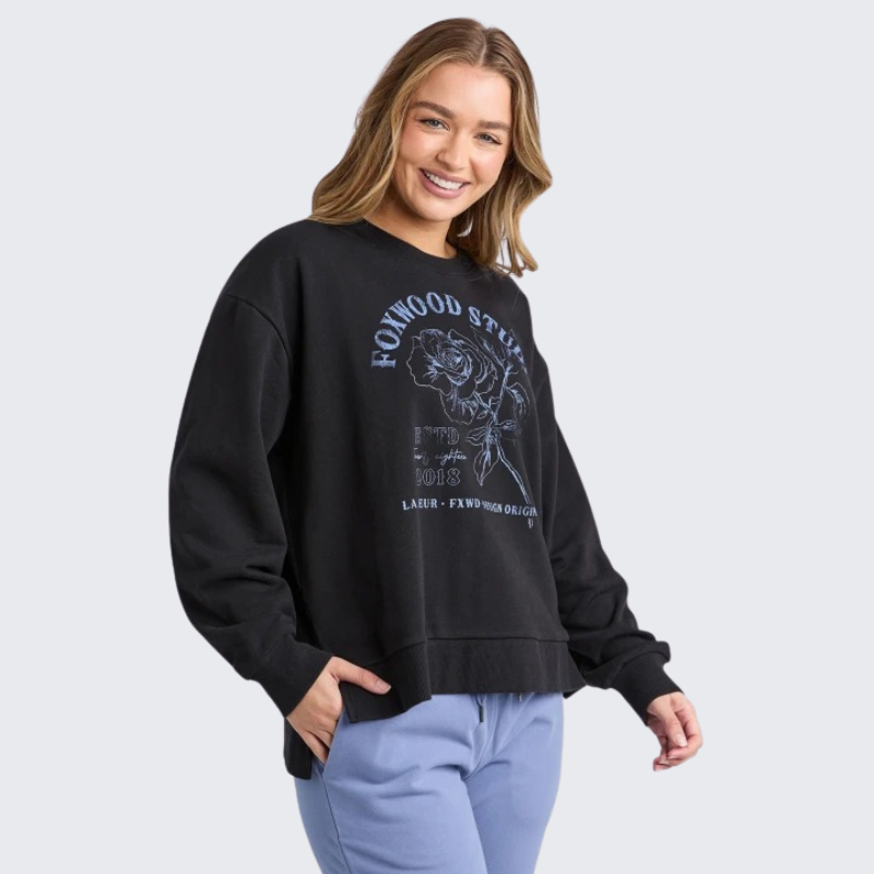 La Fleur Crew Black