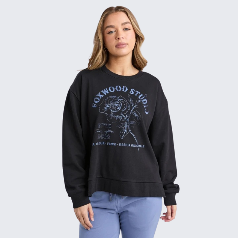 La Fleur Crew Black