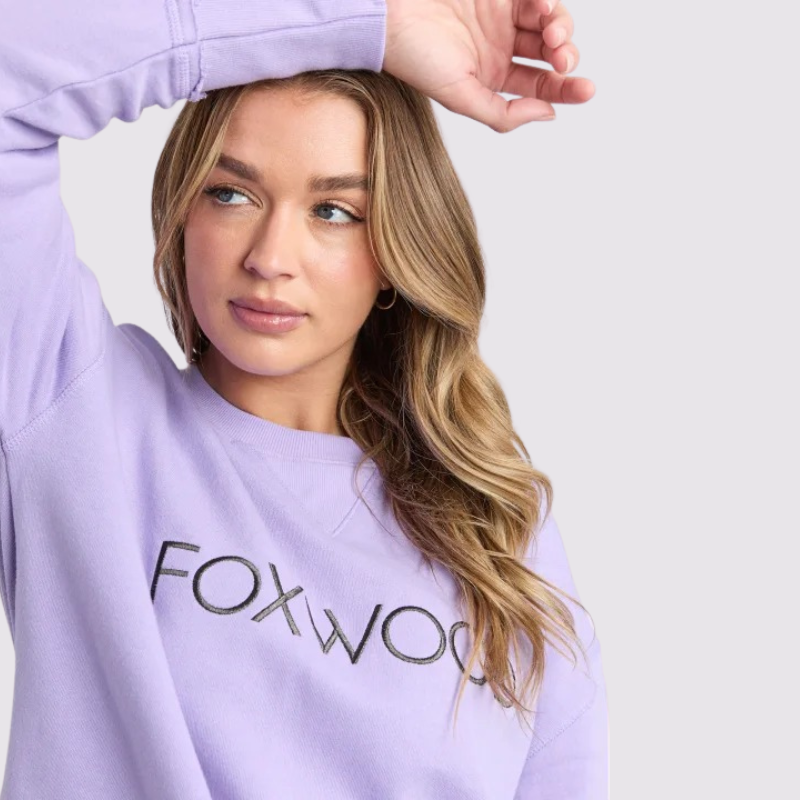 Simplified Metallic Crew - Lavender