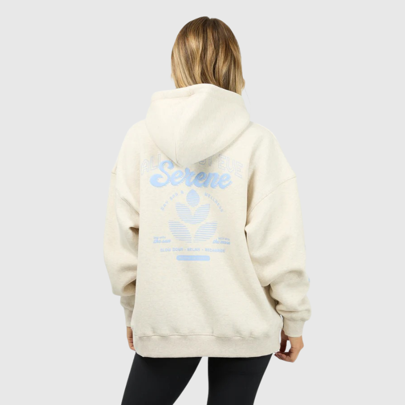 Serene Relaxed Hoodie Oat