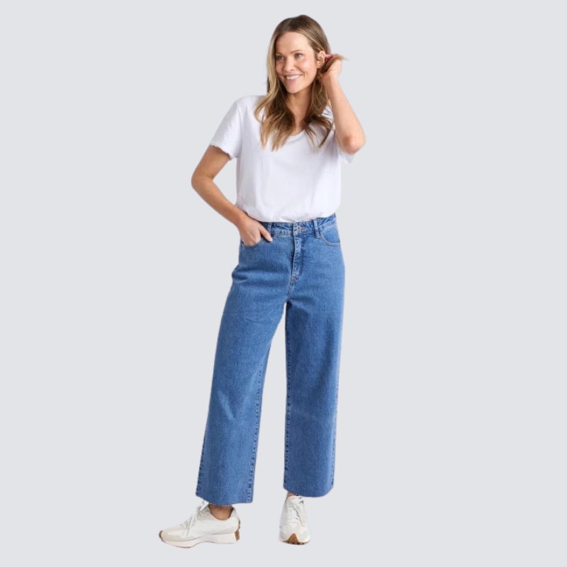 Sylvie Wide Leg Jean