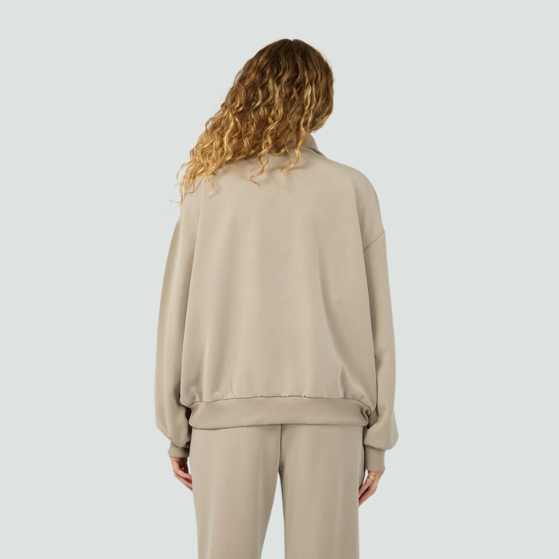 Luxe Active 1/4 Zip Stone