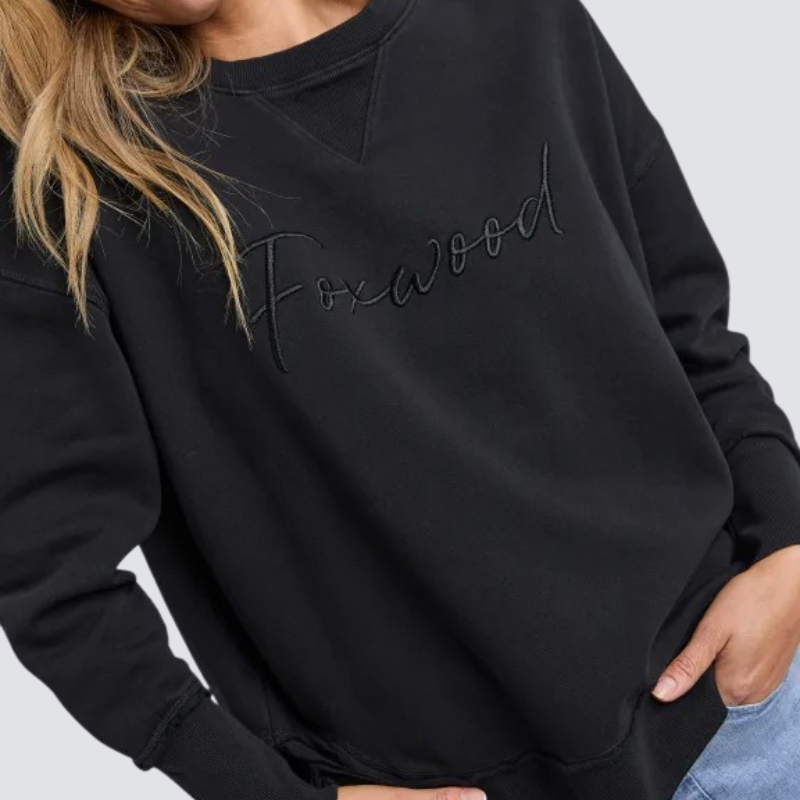 Signature Crew - Washed Black