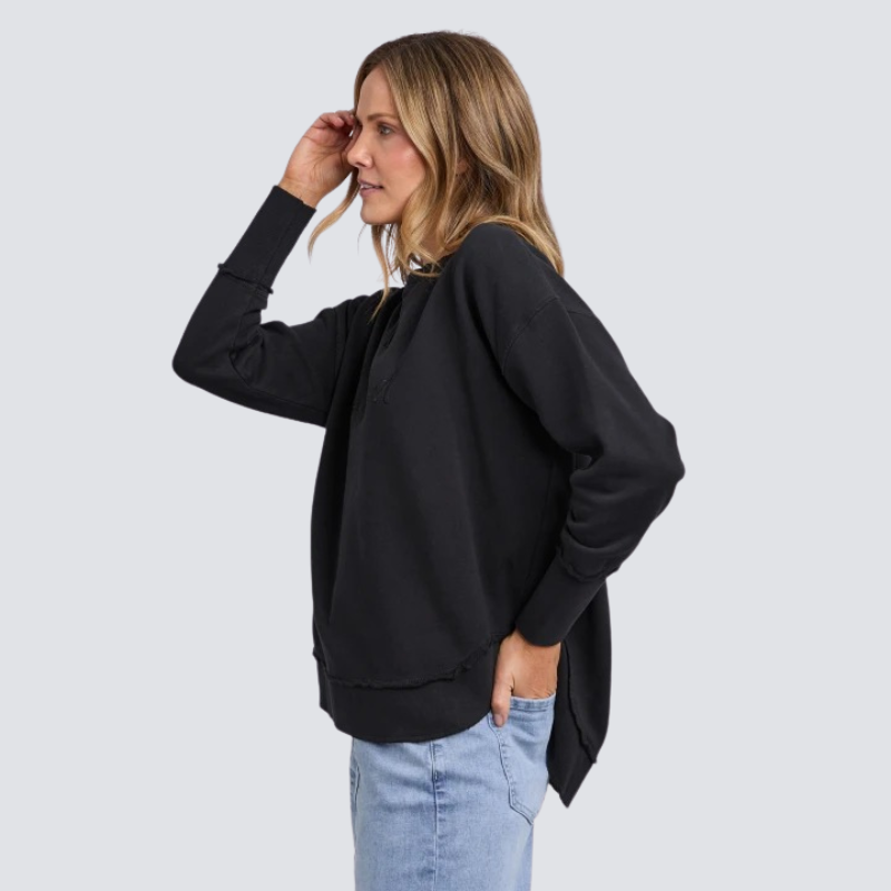 Signature Crew - Washed Black