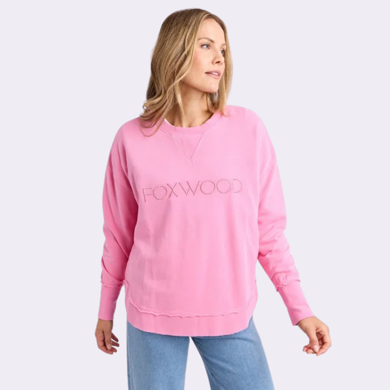 Simplified Crew Bright Pink