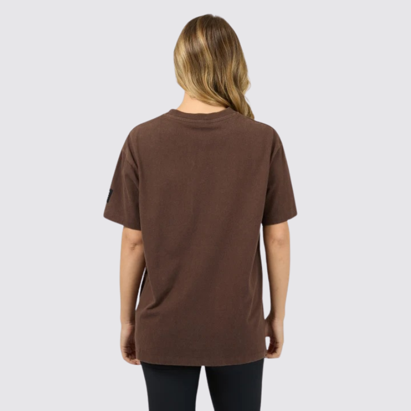 Centered Relaxed Tee Brown