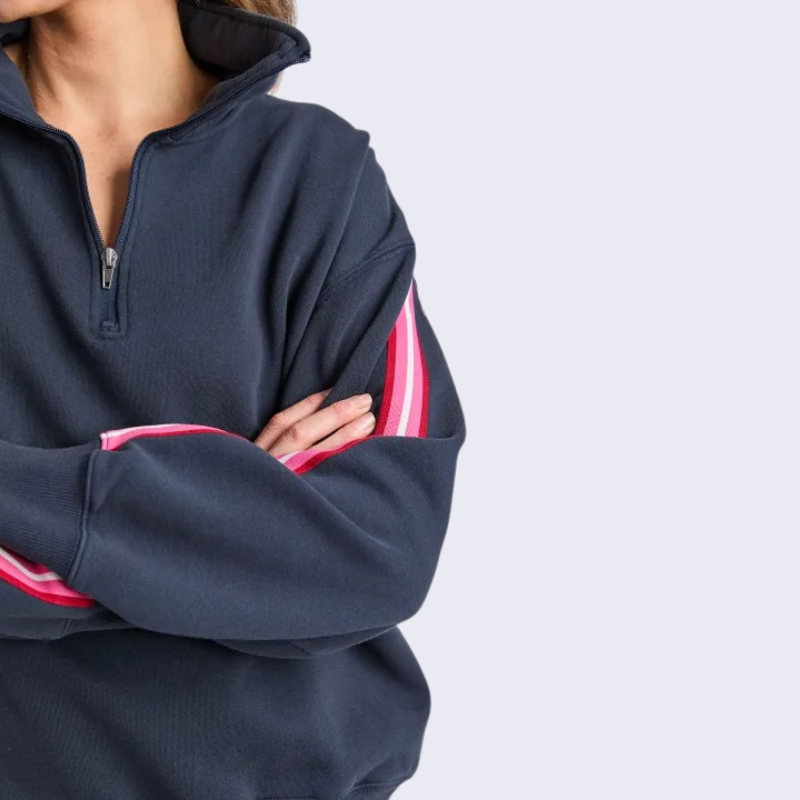 Lovers 1/4 Zip Navy