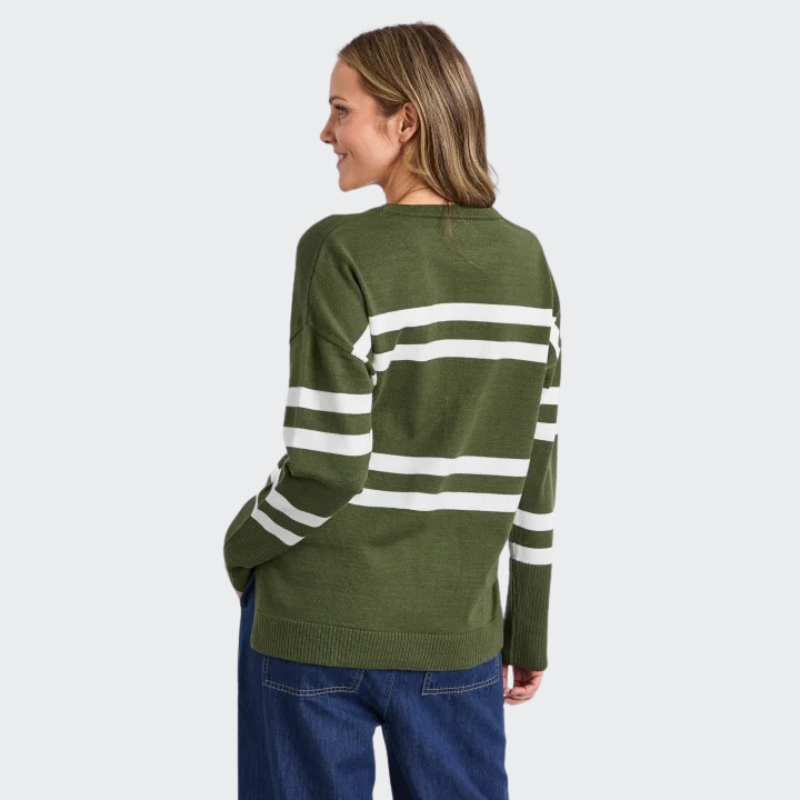 Allison Crew Deep Depths Stripe