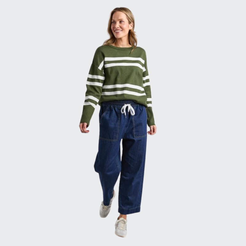 Allison Crew Deep Depths Stripe