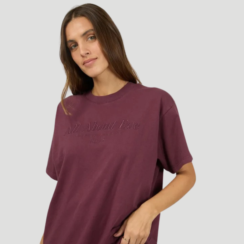 AAE Timeless Tee - Wine