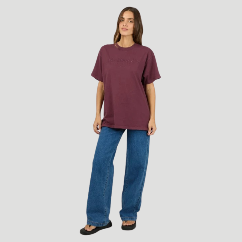 AAE Timeless Tee - Wine