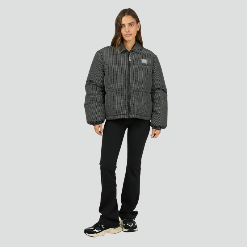 In Check Puffer  - Check