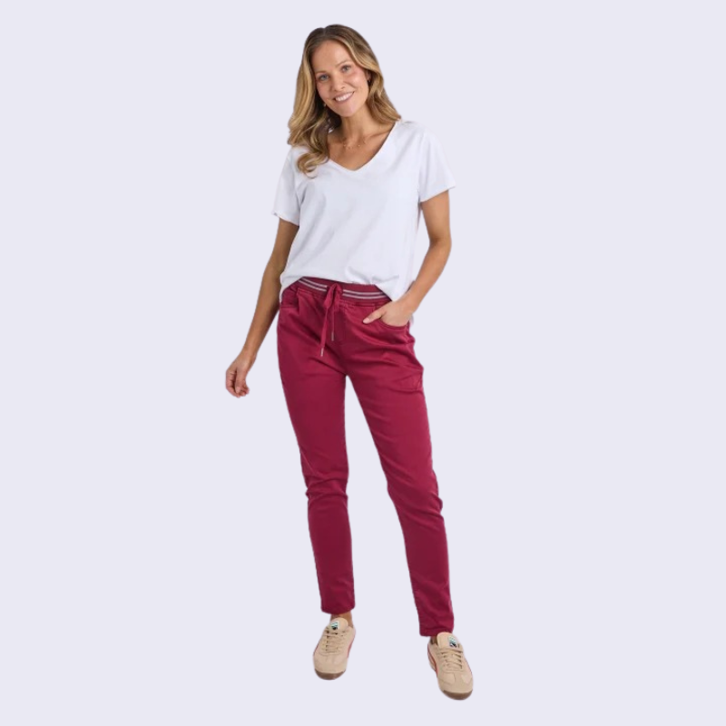 Margo Jogger Maroon