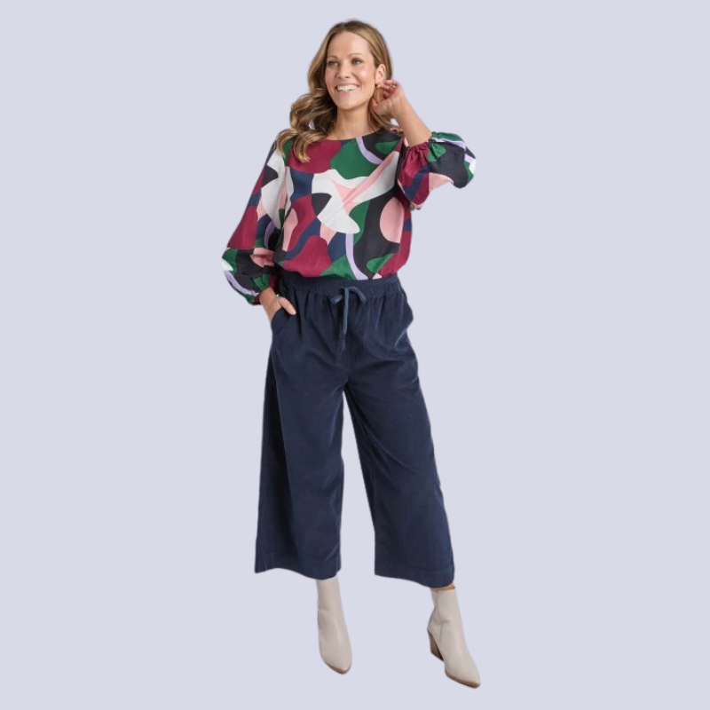 Winnie Cord Pants Navy