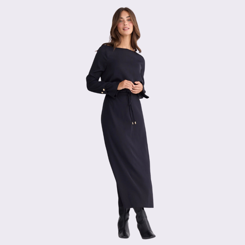 Kensington Dress - Black Medium