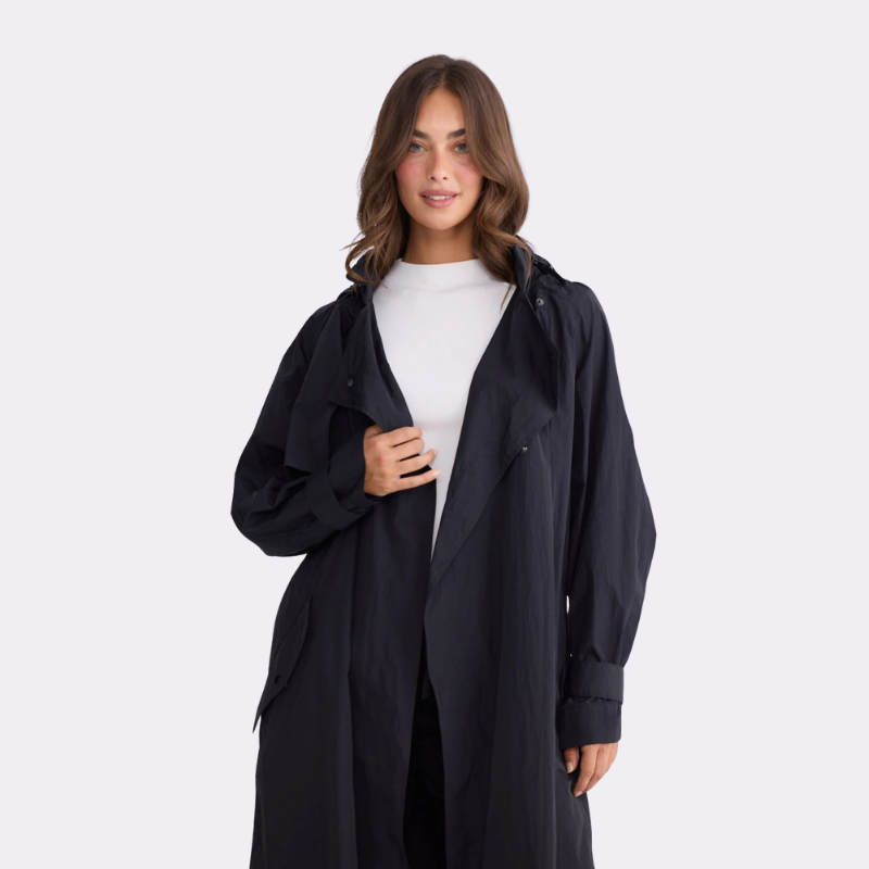 Cressida Raincoat - Black M/L