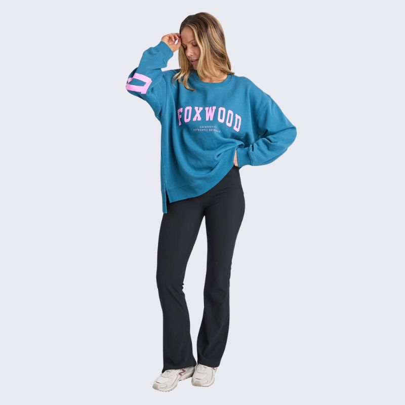 Interval Crew  - Ocean w Neon Pink