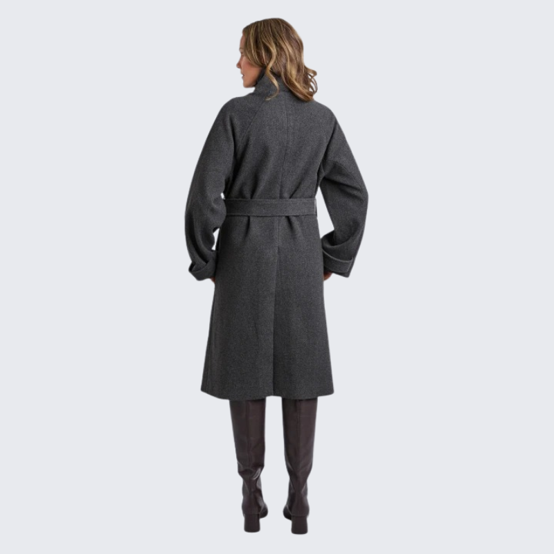 Caroline Coat - Grey Marle