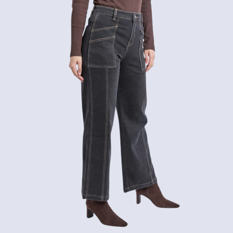 Balmy Jean - Washed Black