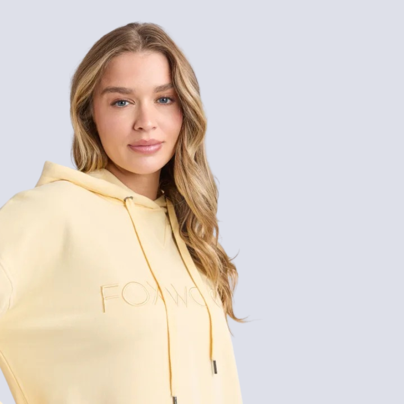 Simplified Hoodie  Lemon
