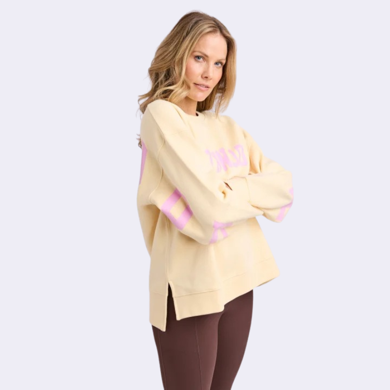 Interval Crew Lemon/Pink