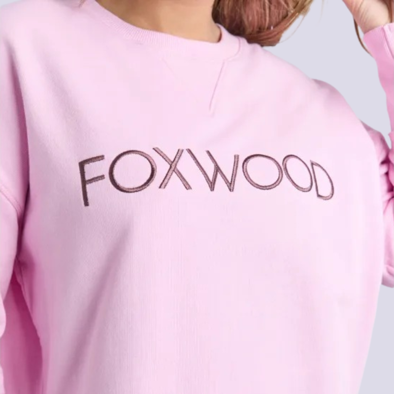 Simplified Metallic Crew - Bright Pink