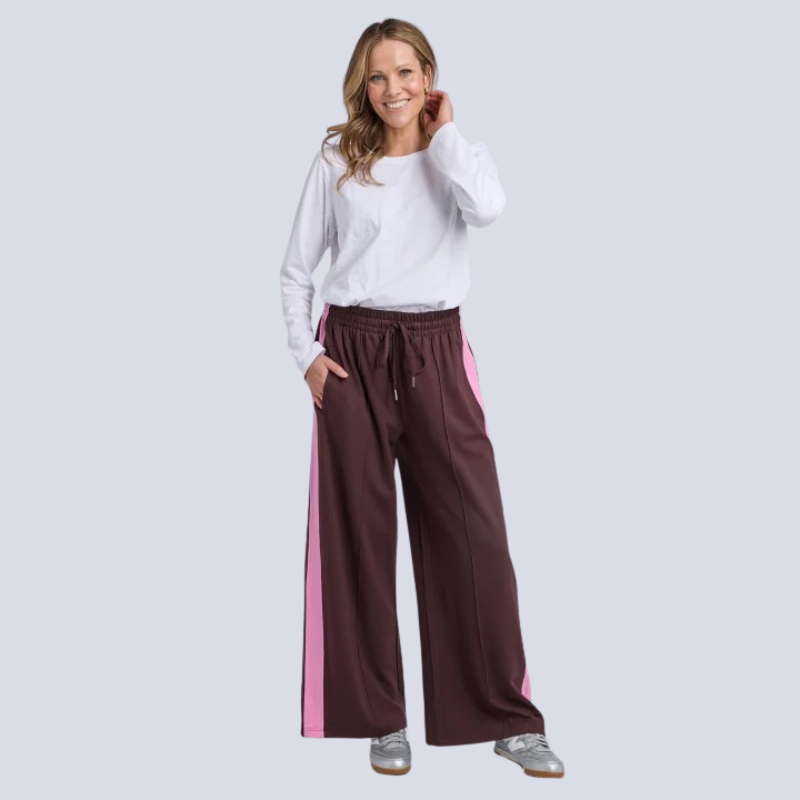 Carmen Wide Leg Pant Chocolate